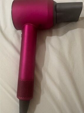 Dyson Gray Power Cord with Warning Tags